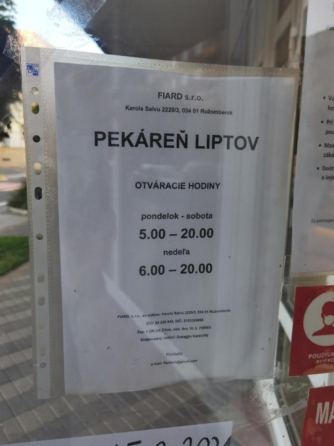 Apartman Ruza Ruzomberok Dış mekan fotoğraf
