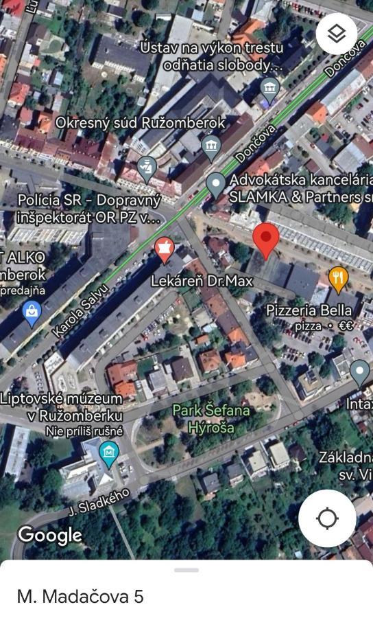 Apartman Ruza Ruzomberok Dış mekan fotoğraf